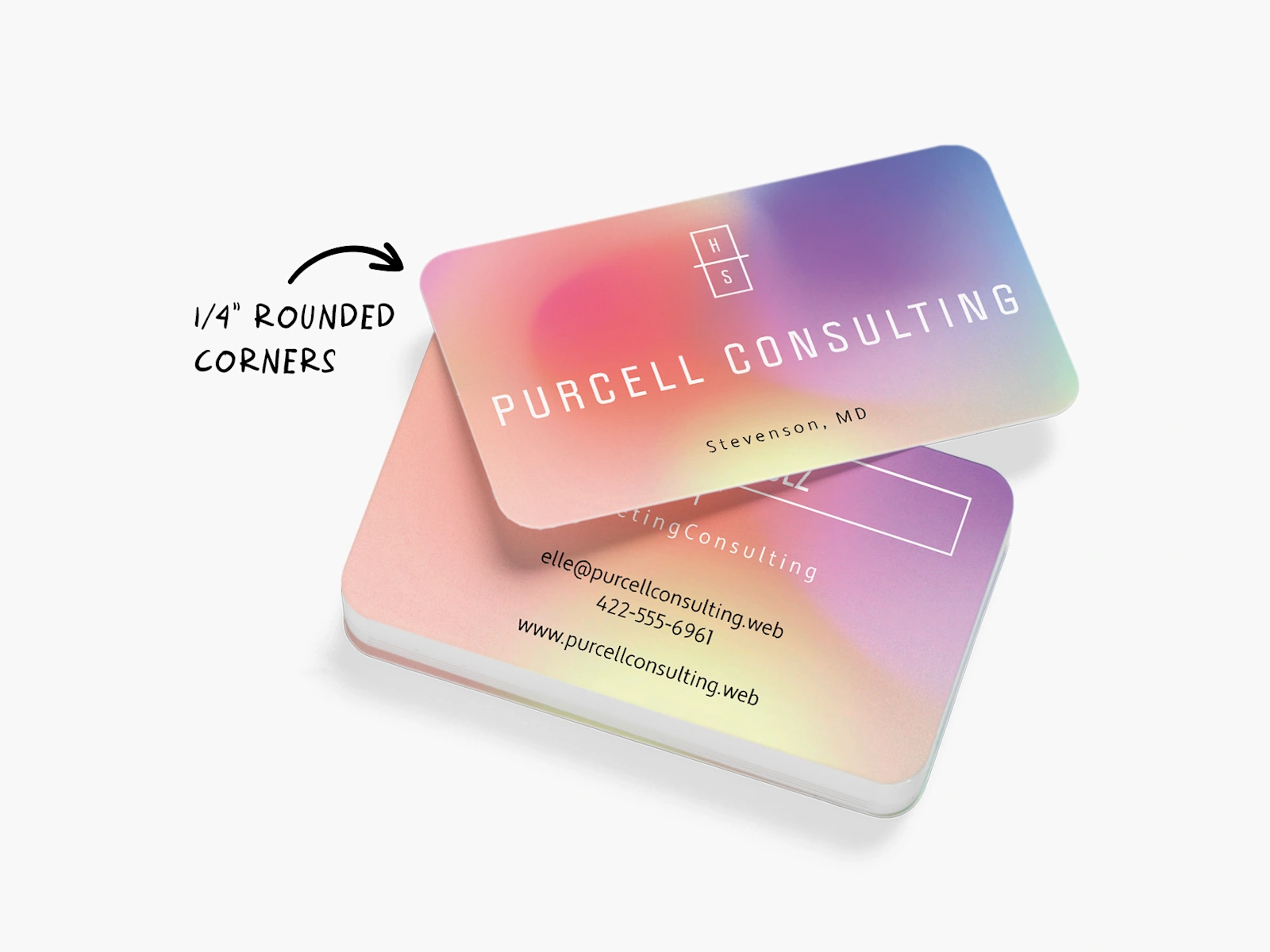 image of a business card